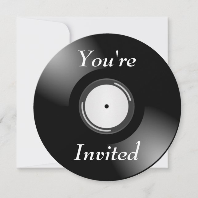 Invitation Vous êtes invité - Vinyl Record (Devant)
