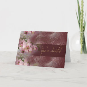 Invitation Vous êtes Invited Card