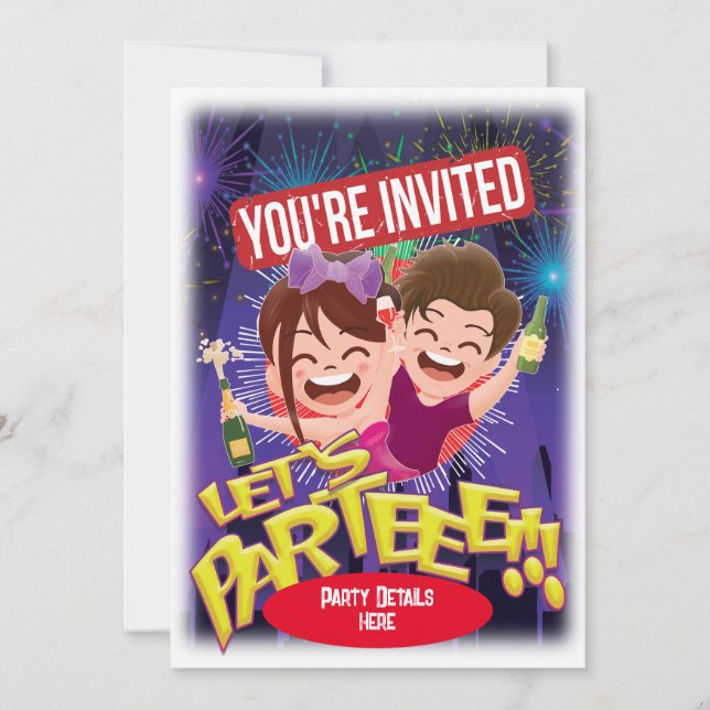 Invitation Vous êtes invités! (Devant)