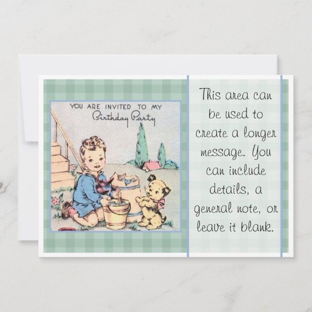 Invitation Vous êtes invités à ma fête d'anniversaire (Devant)