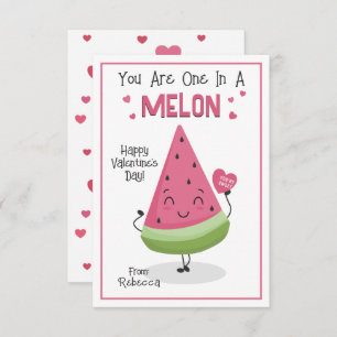 Invitation Vous êtes un dans un Melon Valentine's Classroom C