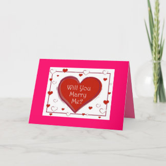 Invitation Vous marierez-vous avec moi?