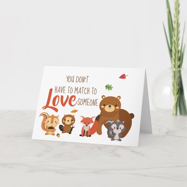 Invitation Vous n'avez pas besoin de faire correspondre pour  (Devant)