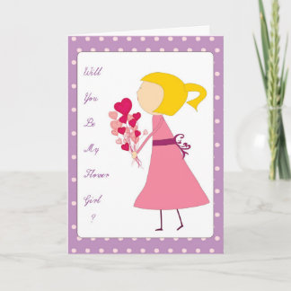 Invitation vous serez ma demoiselle de honneur