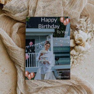 Invitation Vous souhaitant une journée pleine de joie