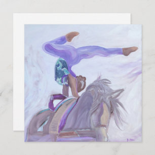 Invitation voûte à cheval