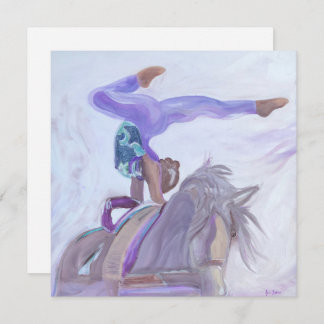 Invitation voûte à cheval