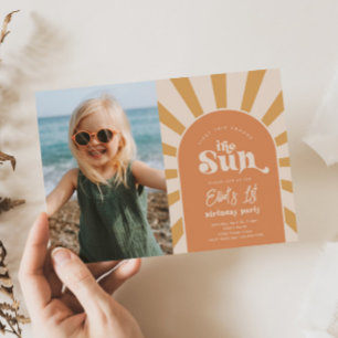 Invitation Voyage Autour Du Soleil Photo Anniversaire Invitat