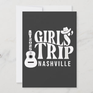 Invitation Voyage de filles Nashville 2025 vacances été