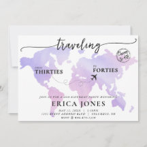 Voyager de Trente à Quarante Anniversaire 40e