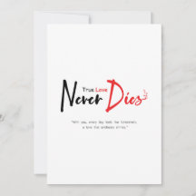 Vraiment l'amour ne meurt jamais