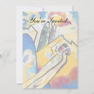 Invitation Wassily Kandinsky Composition Quatre - Art Abstrai