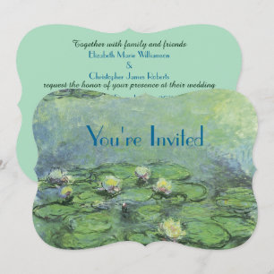 Invitation Water Lily Pond Monet Art