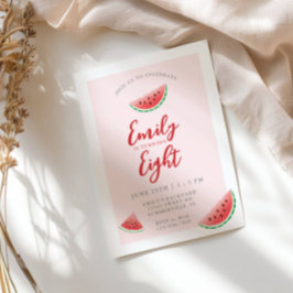 Invitation Watermelon Summer Anniversaire des enfants
