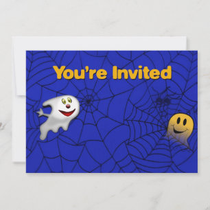 Invitation Web Halloween Spider