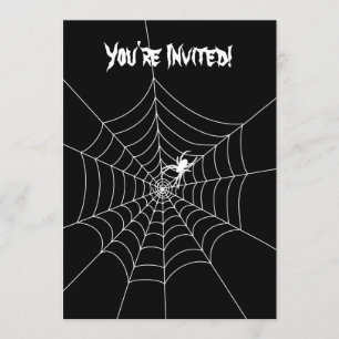 Invitation Web Spider - Vide