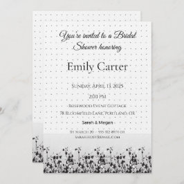 Invitation Wedding Bridal Shower | Elegant Invite Design