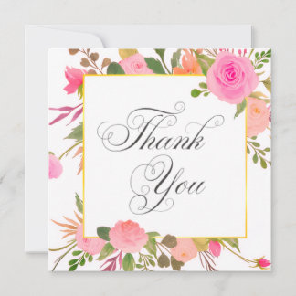 Invitation Wedding or Shower Thank you cards