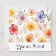 Invitation wedding shower