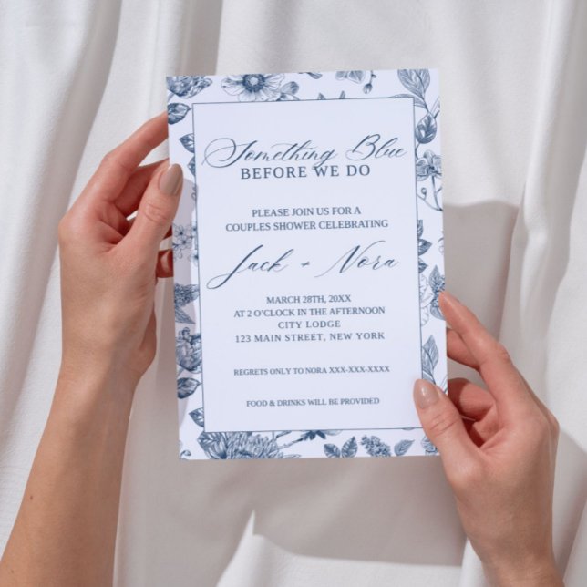 Invitation wedding shower (Créateur téléchargé)