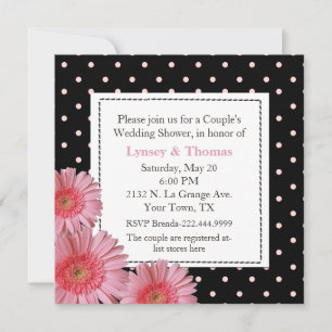 Invitation Wedding shower de Polka Dot Couple