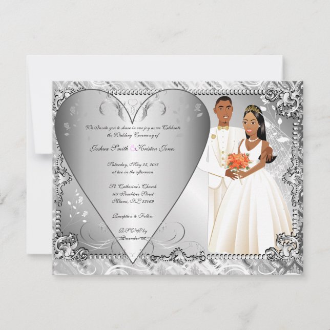 Invitation WeddingInvitTemplate3. (Devant)
