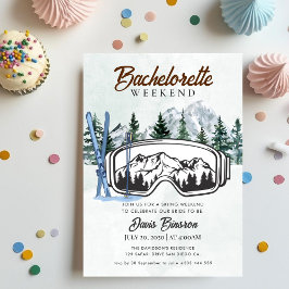 Invitation week-end d'enterrement de vie de jeune fille en aq