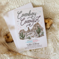 Western Gender Revewer Shower Cowboy ou Cowgirl