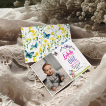 Whimsical Butterfly Garden 1er Birthday photo