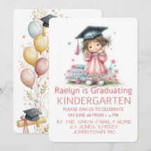 Whimsical Kindergarten Graduation Celebration 