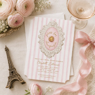 Invitation Whimsical Press pour une douche de mariée au champ