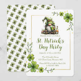 Invitation Whimsical St. Patrick’s Day Celebration Invite 