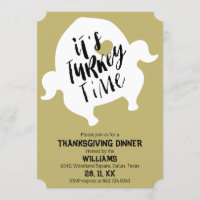 Whimssson Turquie Heure Thanksgiving Dîner