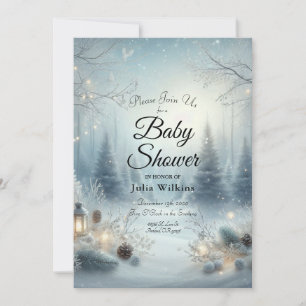 Invitation Whispers d'un solstice d'hiver