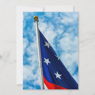 Invitation White Stars