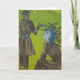 Invitation "Who invited her ?" greeting card/Invite