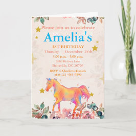 Invitation Wild One 1er anniversaire