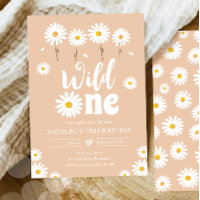 Wild One Daisy Boho Sand Creme Girl Premier annive