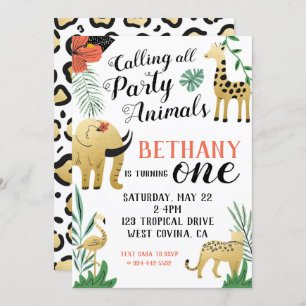 Invitation Wild One First Birthday