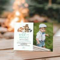 Wild Onederful Woodland Animal 1er Anniversaire ph