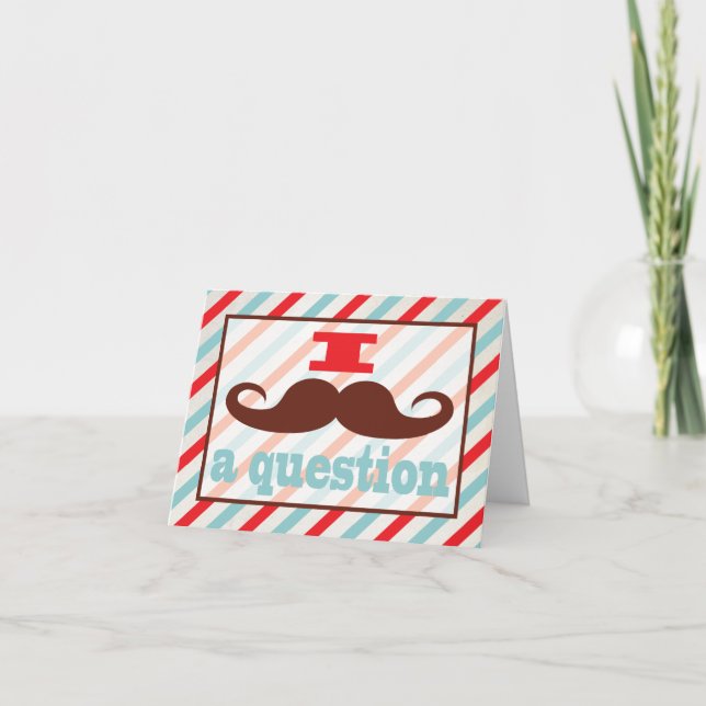 Invitation Will you be my Groomsman cards (Devant)