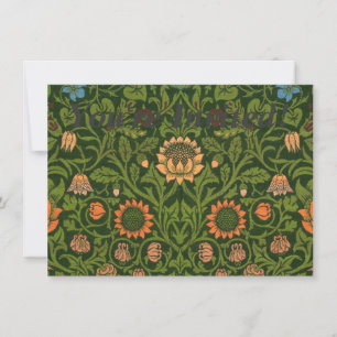 Invitation William Morris Violet et Columbine Art Rug