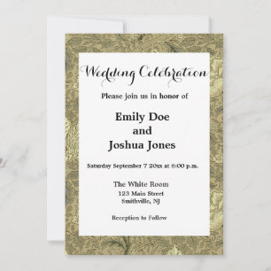Invitation William Morris Windrush Motif de fond d'écran