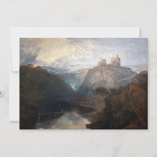 Invitation William Turner - Château de Kilgarren, Pembrokeshi (Devant)