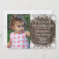 Winter Onederland Rustic Boy 1er Anniversaire Phot