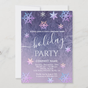 Invitation Winter Wenland snowflakes compagnie invitat