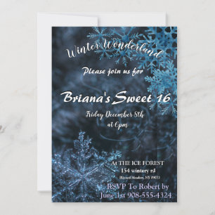 Invitation Winter Wonderland
