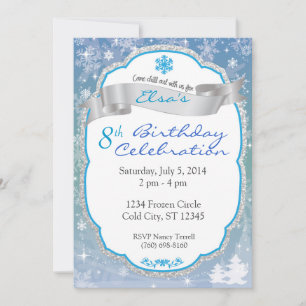 Invitation Winter Wonderland