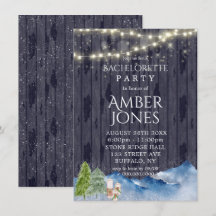 Winter Wonderland | Watercolor Bachelorette Party