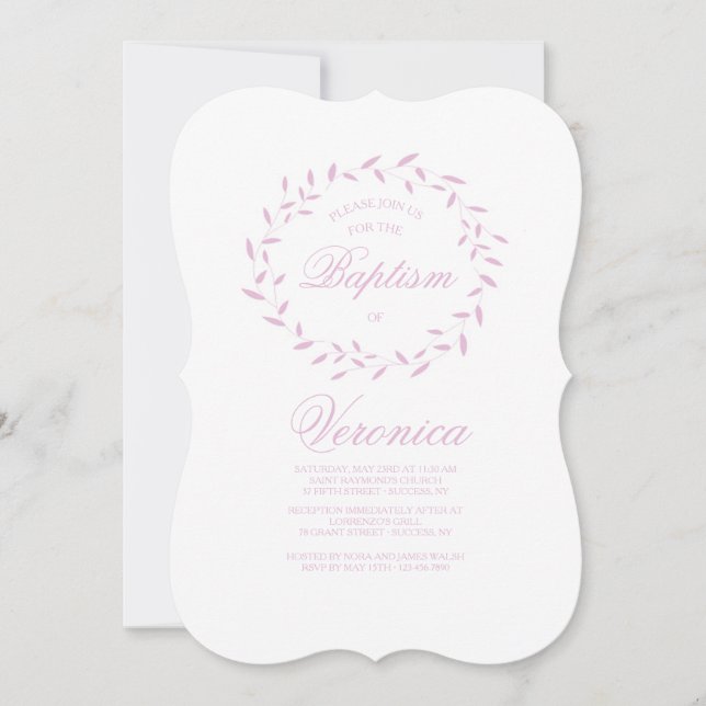 Invitation Wispy Wreath (Devant)